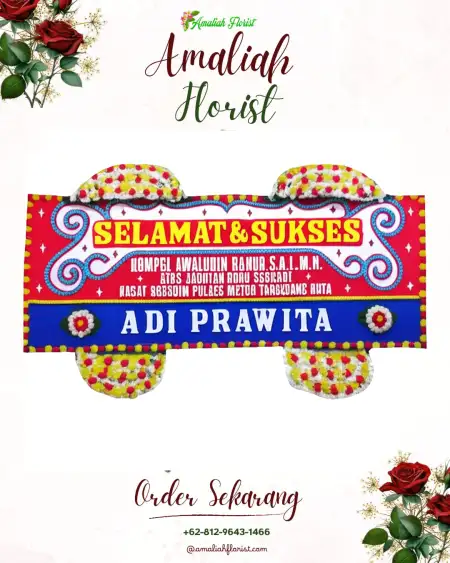 Papan Bunga Ucapan Selamat Ciwuni